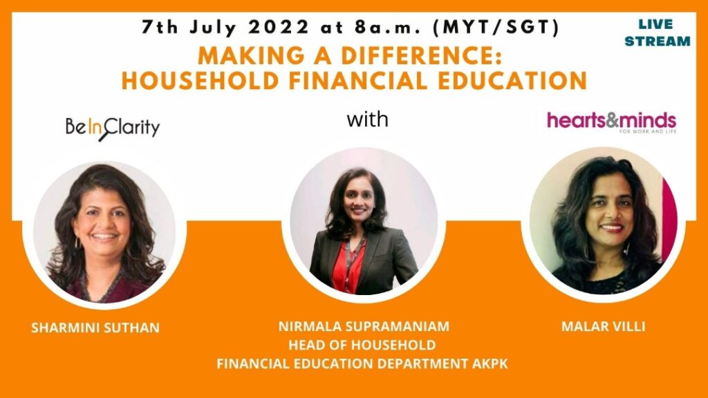 MAKING A DIFFERENCE HOUSEHOLD FINANCIAL EDUCATION
